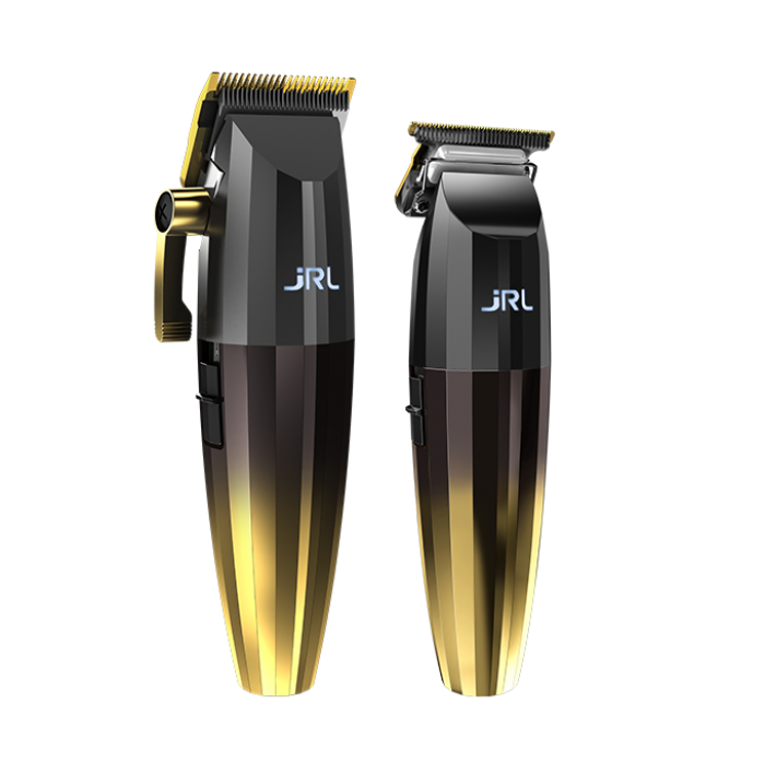 Профессиональный набор машинка + триммер JRL FreshFade 2020 Gold Collection